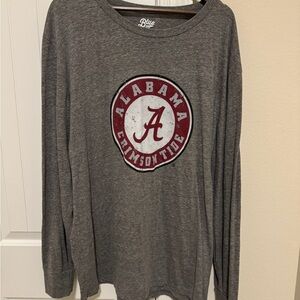 University of Alabama Heather Gray longsleeve t shirt